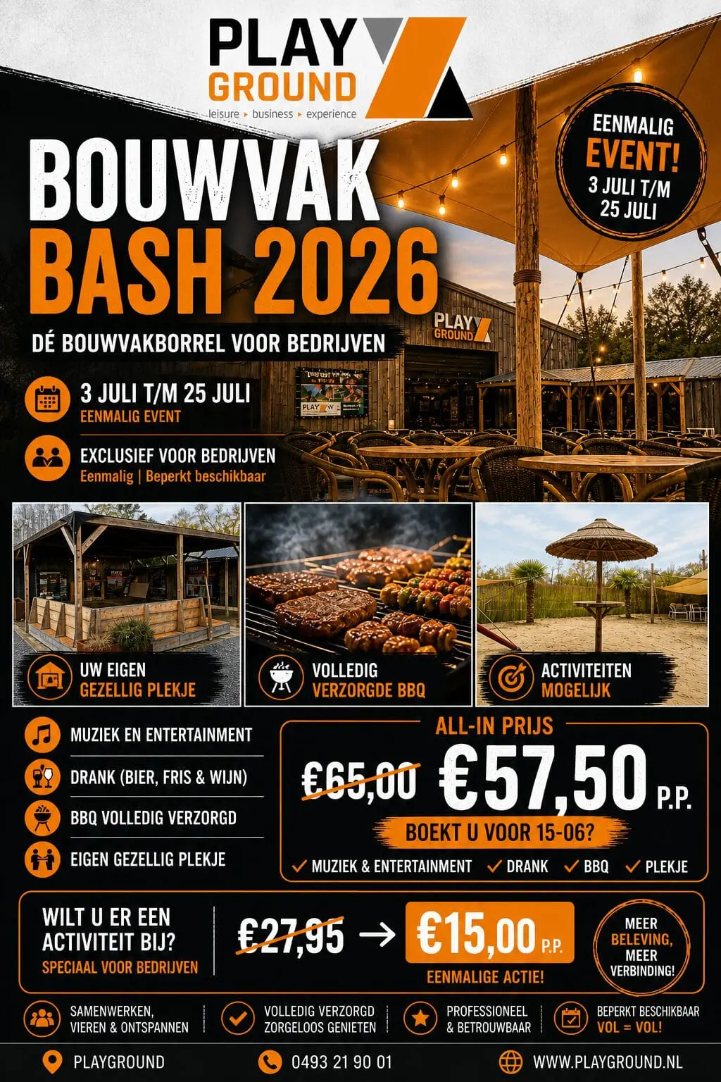 Bouwvak borrel